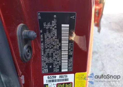 2014 Toyota Sienna Le из США, поврежденный, VIN 5TDKK3DC5ES460915